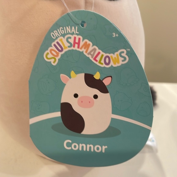 NWT 7.5” Connor the Cow Squishmallow - Picture 3 of 4